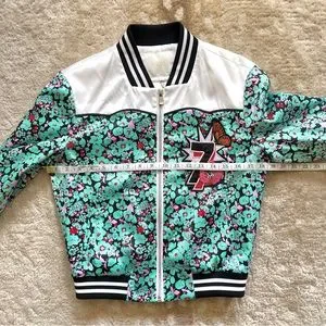 トップス MAJE Monogram-Pattern Bomber Jacket MAJE Monogram-Pattern Bomber Jacket